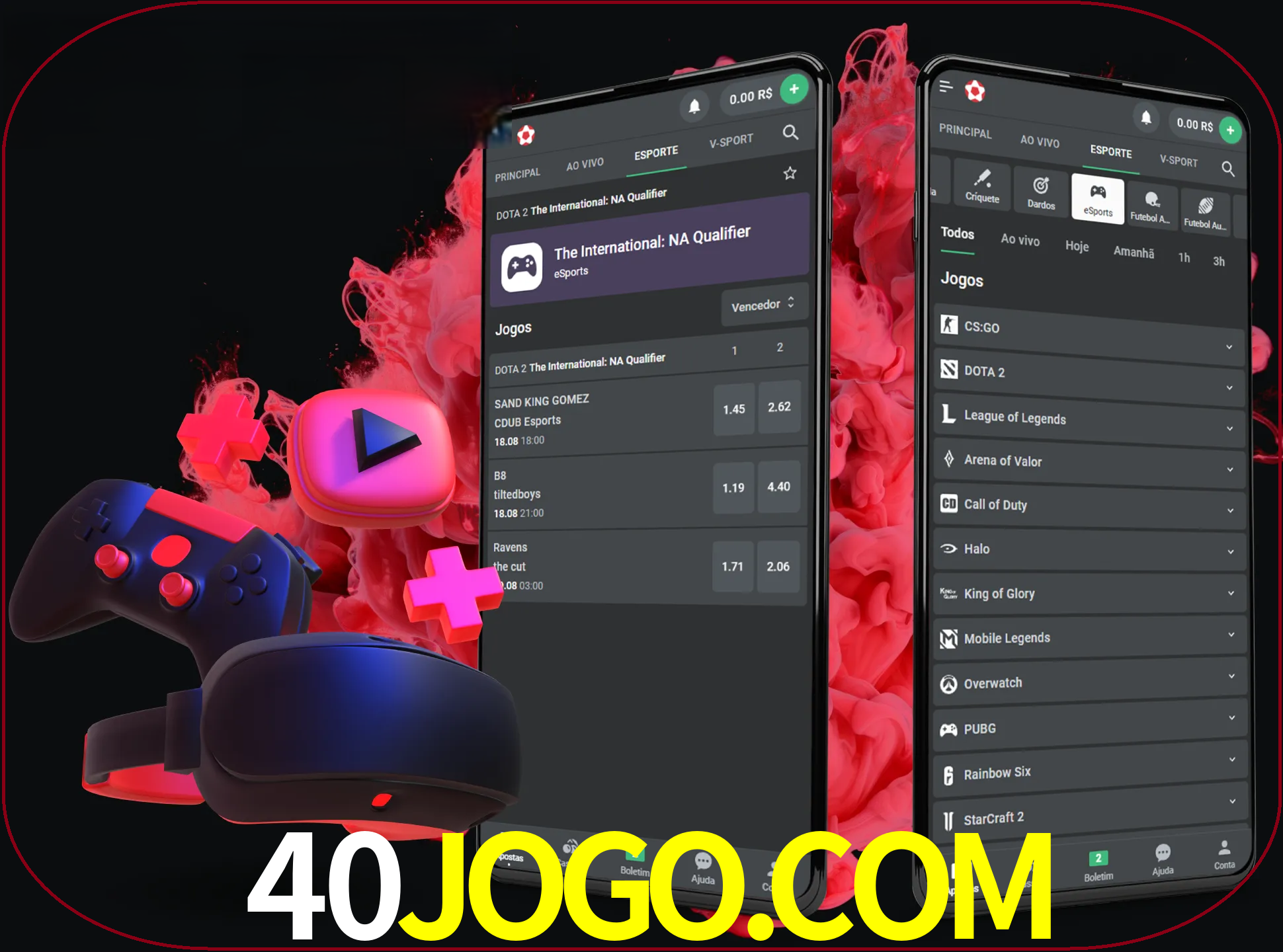 Para ter a aplicação móvel 40jogo no seu smartphone, basta descarregar o ficheiro apk e seguir as instruções.