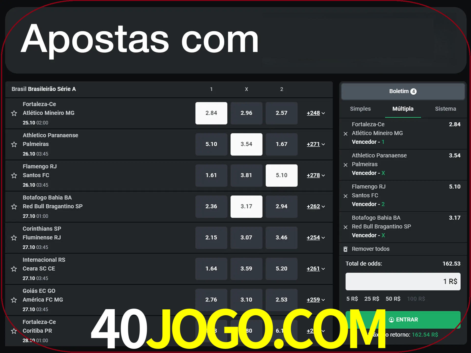 Aposte em vários diciplines com LeonBet.