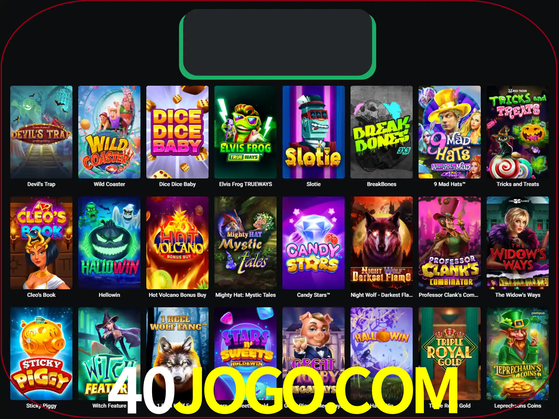 Procure por seus amados jogos de slot.