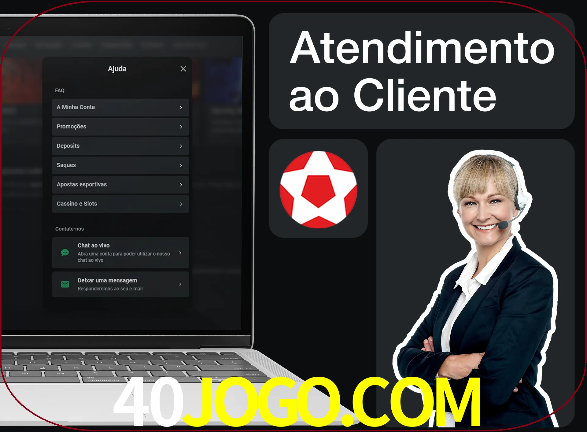 Você pode pedir nosso apoio para ajudar.